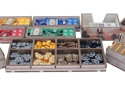 Gamers Guild AZ Folded Space Folded Space: Board Game Insert for Teotihuacan Deluxe Master Set (Color) (Pre-Order) AGD