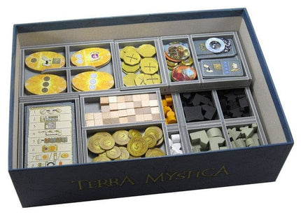 Gamers Guild AZ Folded Space Folded Space: Board Game Insert for Terra Mystica and Fire and Ice Expansion ACD Distribution