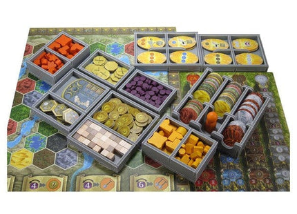 Gamers Guild AZ Folded Space Folded Space: Board Game Insert for Terra Mystica and Fire and Ice Expansion ACD Distribution