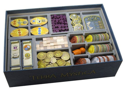 Gamers Guild AZ Folded Space Folded Space: Board Game Insert for Terra Mystica and Fire and Ice Expansion ACD Distribution