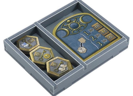 Gamers Guild AZ Folded Space Folded Space: Board Game Insert for Terra Mystica: Merchants of the Seas Expansion ACD Distribution