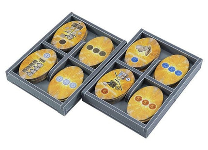 Gamers Guild AZ Folded Space Folded Space: Board Game Insert for Terra Mystica: Merchants of the Seas Expansion ACD Distribution