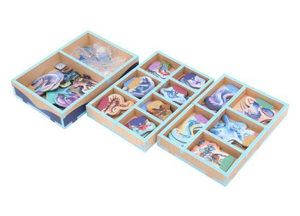 Gamers Guild AZ Folded Space Folded Space: Board Game Insert for Tidal Blades 2: Rise of the Unfolders (Color) ACD Distribution