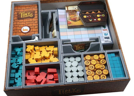 Gamers Guild AZ Folded Space Folded Space: Board Game Insert for Tiny Towns ACD Distribution