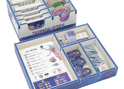 Gamers Guild AZ Folded Space Folded Space: Board Game Insert for Transgalactica (Color) (Pre-Order) ACD Distribution