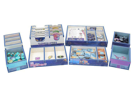 Gamers Guild AZ Folded Space Folded Space: Board Game Insert for Transgalactica (Color) (Pre-Order) ACD Distribution