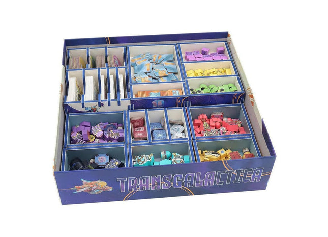 Gamers Guild AZ Folded Space Folded Space: Board Game Insert for Transgalactica (Color) (Pre-Order) ACD Distribution