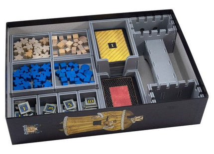 Gamers Guild AZ Folded Space Folded Space: Board Game Insert for Troyes & The Ladies of Troyes Expansion ACD Distribution