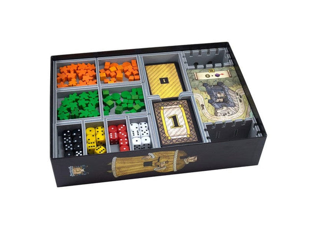 Gamers Guild AZ Folded Space Folded Space: Board Game Insert for Troyes & The Ladies of Troyes Expansion ACD Distribution