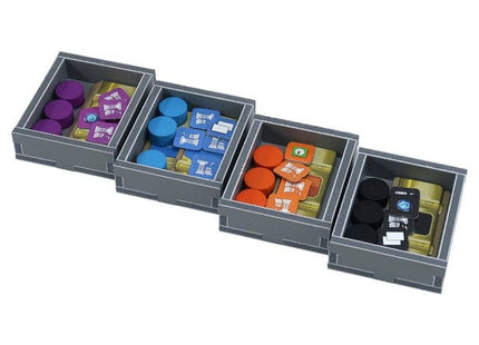 Gamers Guild AZ Folded Space Folded Space: Board Game Insert for Underwater Cities & New Discoveries Expansion ACD Distribution