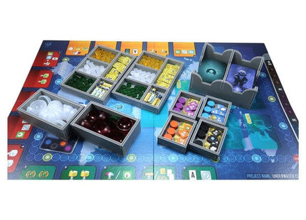 Gamers Guild AZ Folded Space Folded Space: Board Game Insert for Underwater Cities & New Discoveries Expansion ACD Distribution