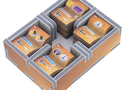 Gamers Guild AZ Folded Space Folded Space: Board Game Insert for Viscounts of the West Kingdom Collector's Box (Color) ACD Distribution