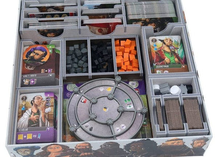 Gamers Guild AZ Folded Space Folded Space: Board Game Insert for Viscounts of the West Kingdom Collector's Box (Color) ACD Distribution