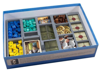 Gamers Guild AZ Folded Space Folded Space: Board Game Insert for Voyages of Marco Polo or Marco Polo II with Two Expansions Version 2 ACD Distribution