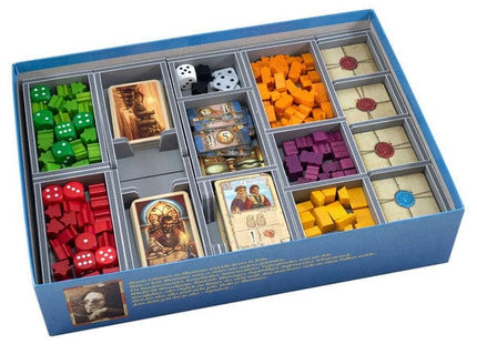 Gamers Guild AZ Folded Space Folded Space: Board Game Insert for Voyages of Marco Polo or Marco Polo II with Two Expansions Version 2 ACD Distribution