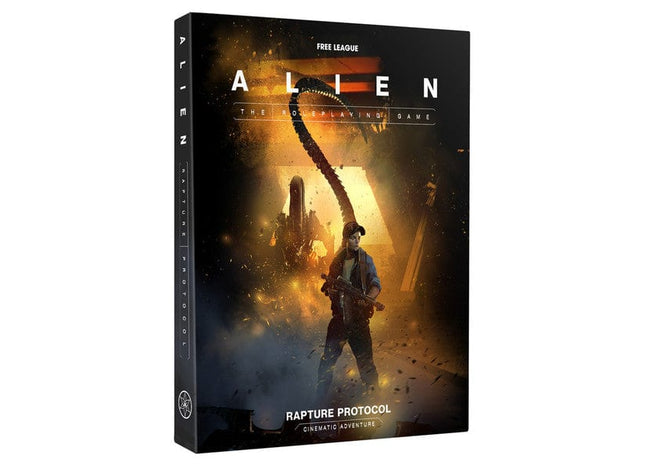 Gamers Guild AZ Free League Publishing ALIEN RPG: Adventure: Rapture Protocol Cinematic Adventure Set (Pre-Order) Free League Publishing