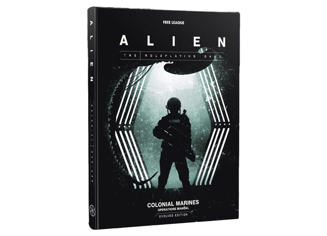 Gamers Guild AZ Free League Publishing ALIEN RPG: Evolved Edition: Colonial Marines Operations Manual (Pre-Order) ACD Distribution