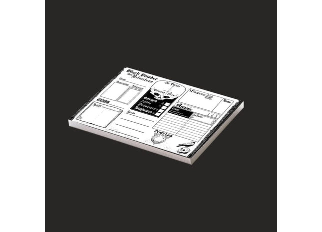 Gamers Guild AZ Free League Publishing Black Powder and Brimstone RPG: Character Sheets Free League Publishing