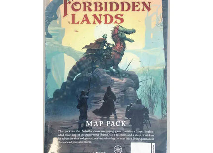 Gamers Guild AZ Free League Publishing Forbidden Lands RPG: Forbidden Lands Map & Sticker Set Free League Publishing