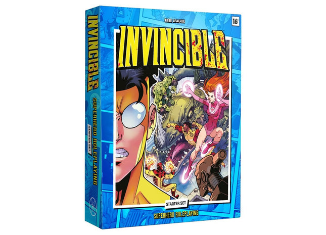 Gamers Guild AZ Free League Publishing Invincible: Superhero Roleplaying: Starter Set (Pre-Order) Free League Publishing