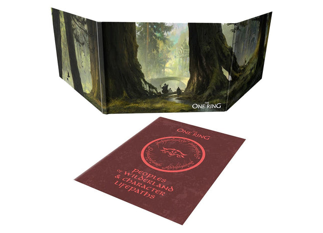 Gamers Guild AZ Free League Publishing The One Ring RPG: Loremaster Screen & Compendium (Pre-Order) ACD Distribution