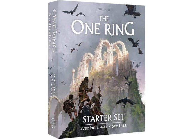 Gamers Guild AZ Free League Publishing The One Ring: Starter Set: Over Hill and Under Hill (Pre-Order) Free League Publishing