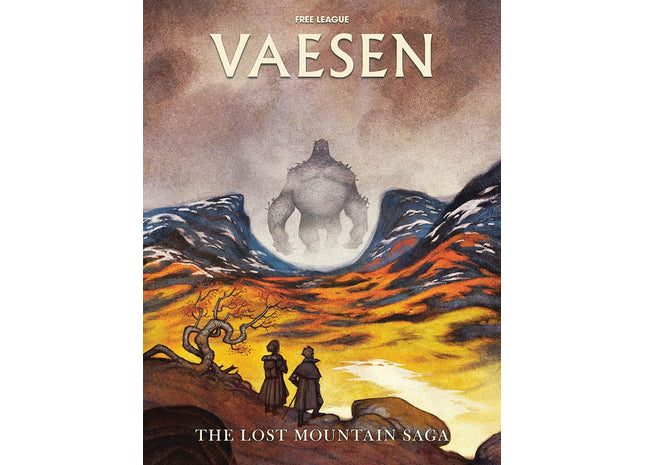 Gamers Guild AZ Free League Publishing Vaesen Nordic Horror RPG: Lost Mountain Saga Adventure Free League Publishing