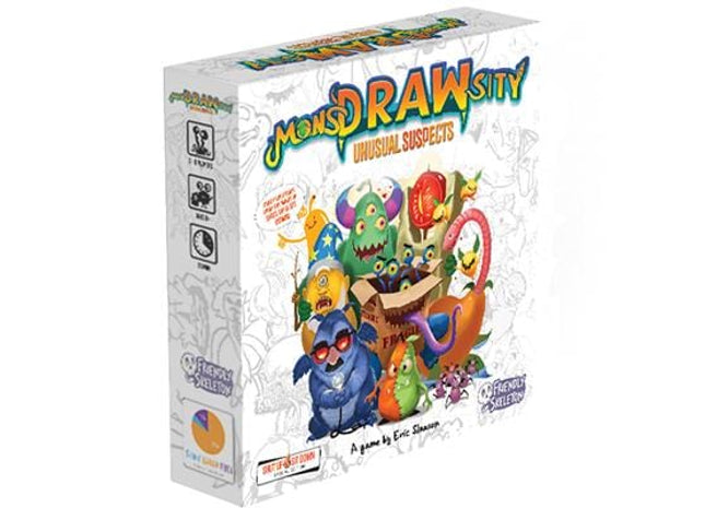 Gamers Guild AZ Friendly Skeleton Games MonsDRAWsity: Unusual Suspects (Pre-Order) Asmodee