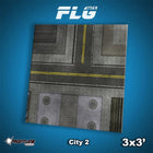 Gamers Guild AZ Frontline Games FLG Mats: City 2 3x3 Frontline Games