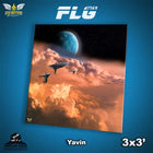 Gamers Guild AZ Frontline Games FLG Mats: Fly Better Yavin 1 3x3' Frontline Games