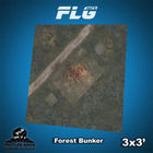 Gamers Guild AZ Frontline Games FLG Mats: Forest Bunker 3x3' Frontline Games