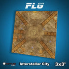 Gamers Guild AZ Frontline Games FLG Mats: Interstellar City 3x3' Frontline Games