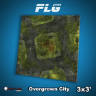 Gamers Guild AZ Frontline Games FLG Mats: Overgrown City 3x3' Frontline Games