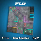 Gamers Guild AZ Frontline Games FLG Mats: San Angeles 3x3 Frontline Games