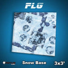 Gamers Guild AZ Frontline Games FLG Mats: Snow Base 3x3 Frontline Games