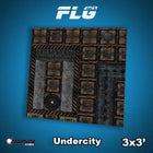 Gamers Guild AZ Frontline Games FLG Mats: Undercity 3x3 Frontline Games