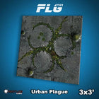 Gamers Guild AZ Frontline Games FLG Mats: Urban Plague 3x3' Frontline Games