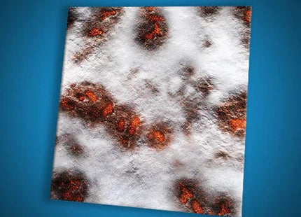 Gamers Guild AZ Frontline Games FLG Mats: Volcanic Snow 3x3' Frontline Games