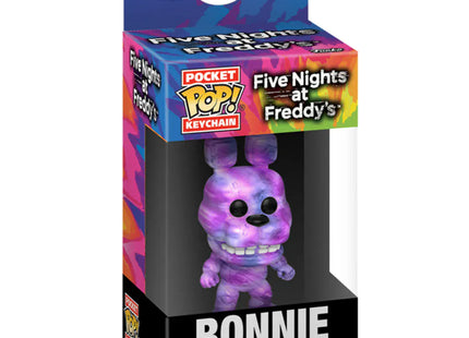 Gamers Guild AZ Funko Five Night's At Freddy's: Tye Die Bonnie Pocket POP! Keychain Toy Temple