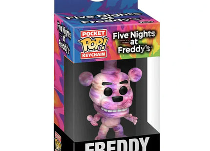 Gamers Guild AZ Funko Five Night's At Freddy's: Tye Die Freddy Pocket POP! Keychain Toy Temple