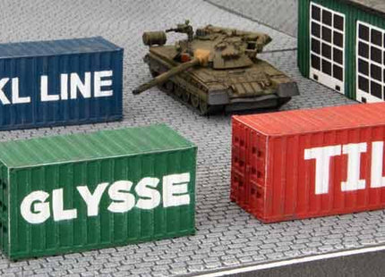 Gamers Guild AZ Gale Force Nine Battlefield in a Box: 20ft Containers Battlefront Group