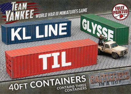 Gamers Guild AZ Gale Force Nine Battlefield in a Box: 40ft Containers Battlefront Group