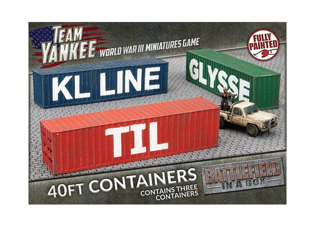 Gamers Guild AZ Gale Force Nine Battlefield in a Box: 40ft Containers Battlefront Group