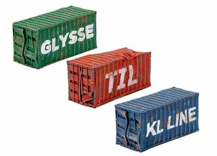 Gamers Guild AZ Gale Force Nine Battlefield in a Box: Damaged 20ft Containers Battlefront Group