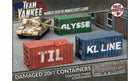 Gamers Guild AZ Gale Force Nine Battlefield in a Box: Damaged 20ft Containers Battlefront Group