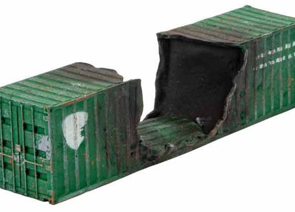 Gamers Guild AZ Gale Force Nine Battlefield in a Box: Damaged 40ft Containers Battlefront Group