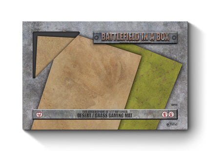 Gamers Guild AZ Gale Force Nine Battlefield in a Box: Desert / Grass Gaming Mat Battlefront Group