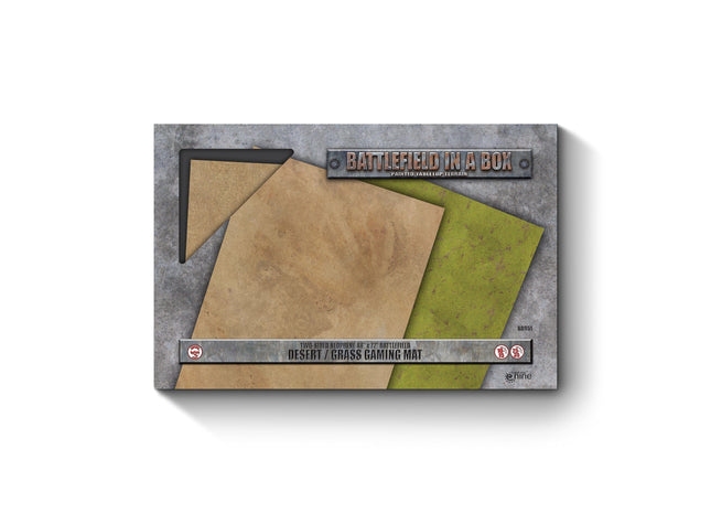 Gamers Guild AZ Gale Force Nine Battlefield in a Box: Desert / Grass Gaming Mat Battlefront Group