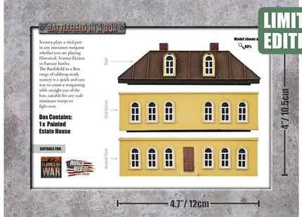 Gamers Guild AZ Gale Force Nine Battlefield in a Box: Estate House - Alternative Paint Scheme (Limited Edition) Battlefront Group