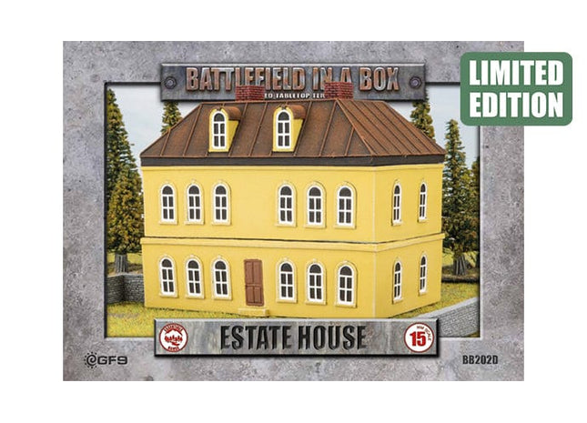 Gamers Guild AZ Gale Force Nine Battlefield in a Box: Estate House - Alternative Paint Scheme (Limited Edition) Battlefront Group